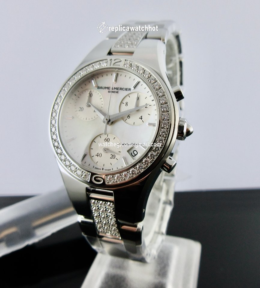 Baume & Mercier Linea Womens watch Quartz Steel MOA10017 2