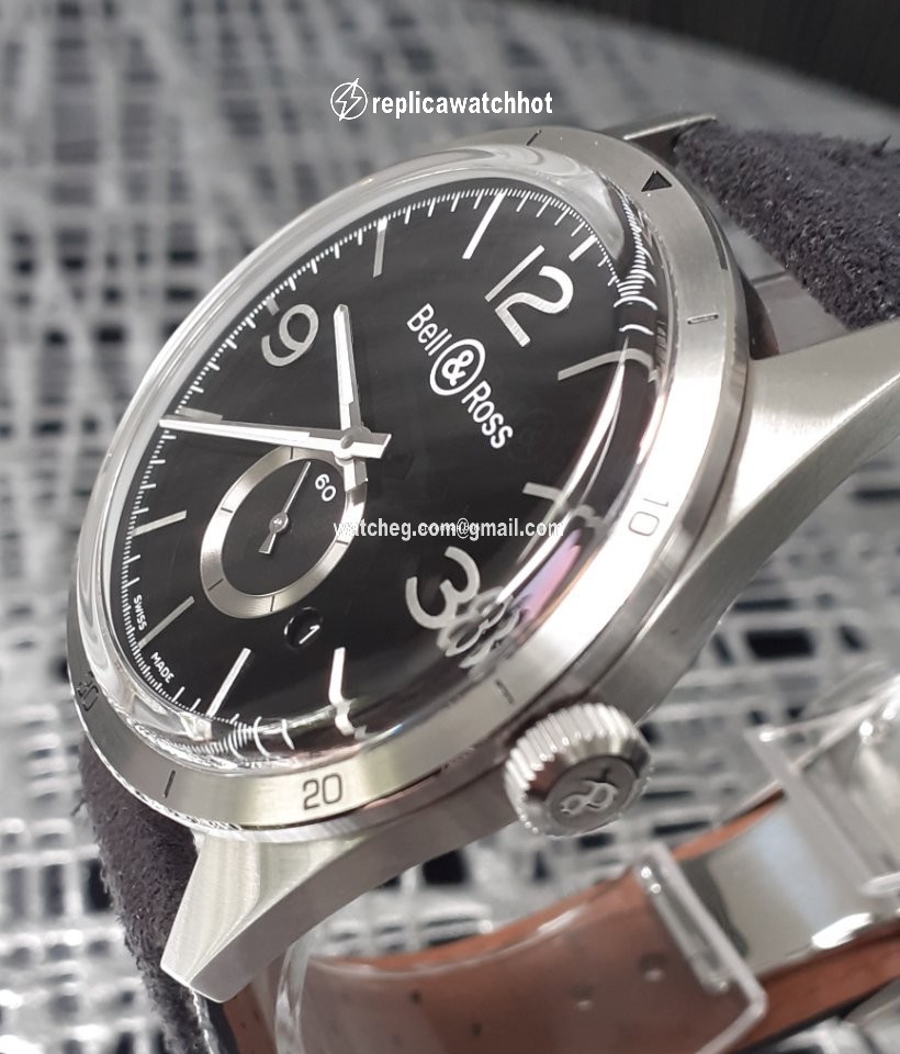 Bell & Ross BR V1 Mens watch Unisex Automatic Steel BRV123-BS-ST SF 2