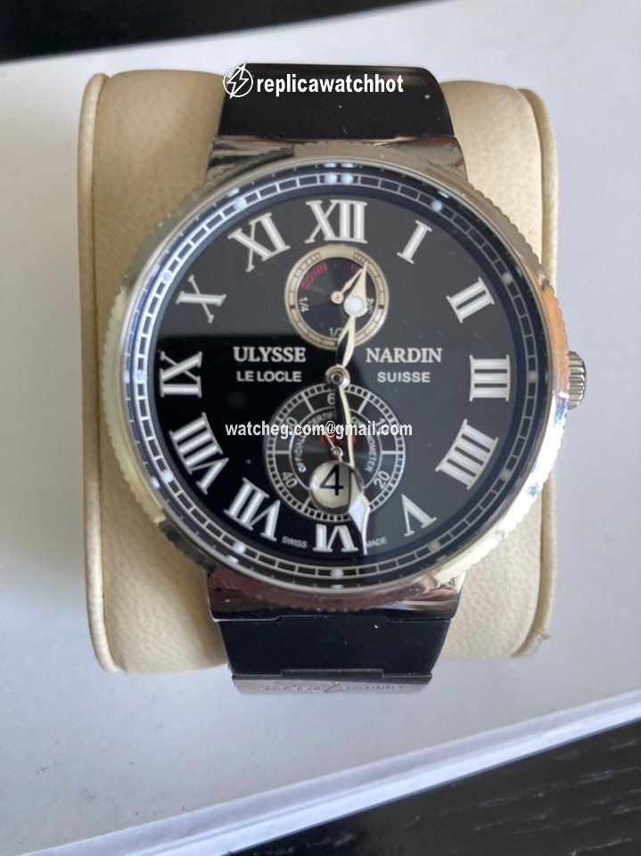 Ulysse Nardin Marine Chronometer 43mm Mens watch Unisex Automatic Steel 263-67 2