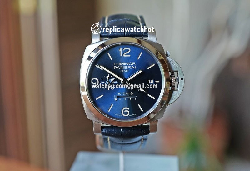 Panerai Luminor 1950 10 Days GMT Manual winding Steel PAM 986 2