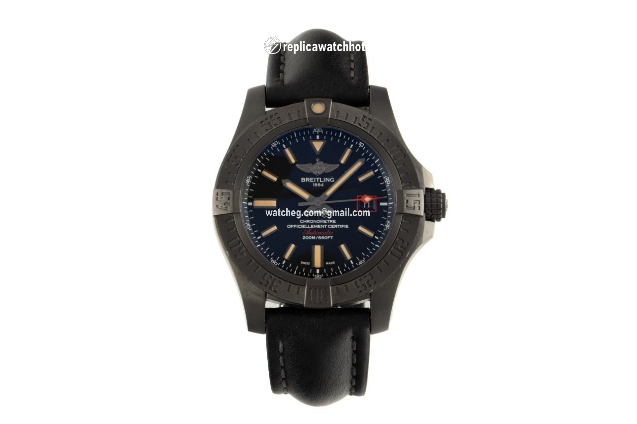 Breitling Avenger Blackbird 44 Mens watch Unisex Automatic Titanium V17311 2