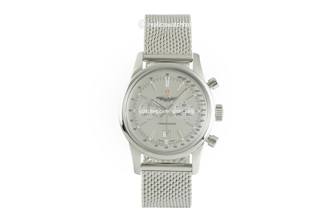 Breitling Transocean Mens watch Unisex Automatic Steel A41310 2