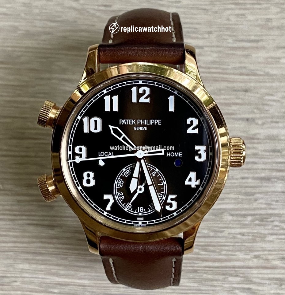 Patek Philippe Travel Time Womens watch Automatic Rose gold 7234R 2