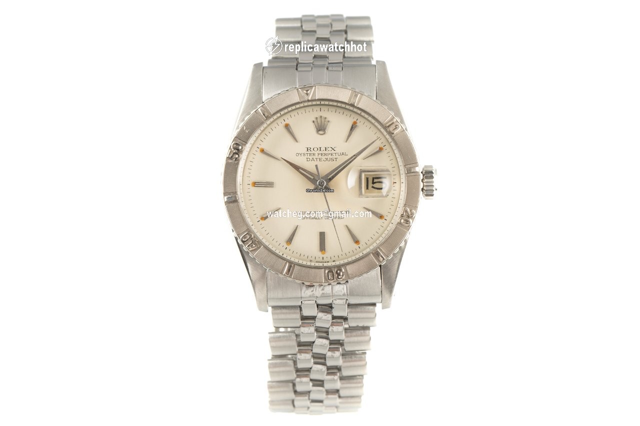 Rolex Datejust Turn-O-Graph Mens watch Unisex Gold Steel Automatic 6609 2