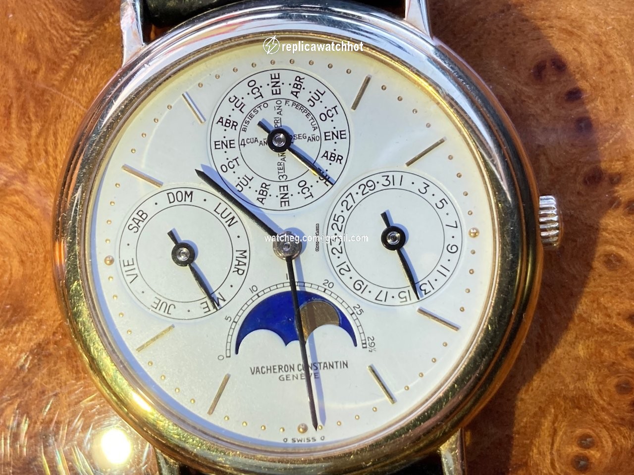 Vacheron Constantin Patrimony Mens watch Unisex Automatic Yellow gold 43031 2