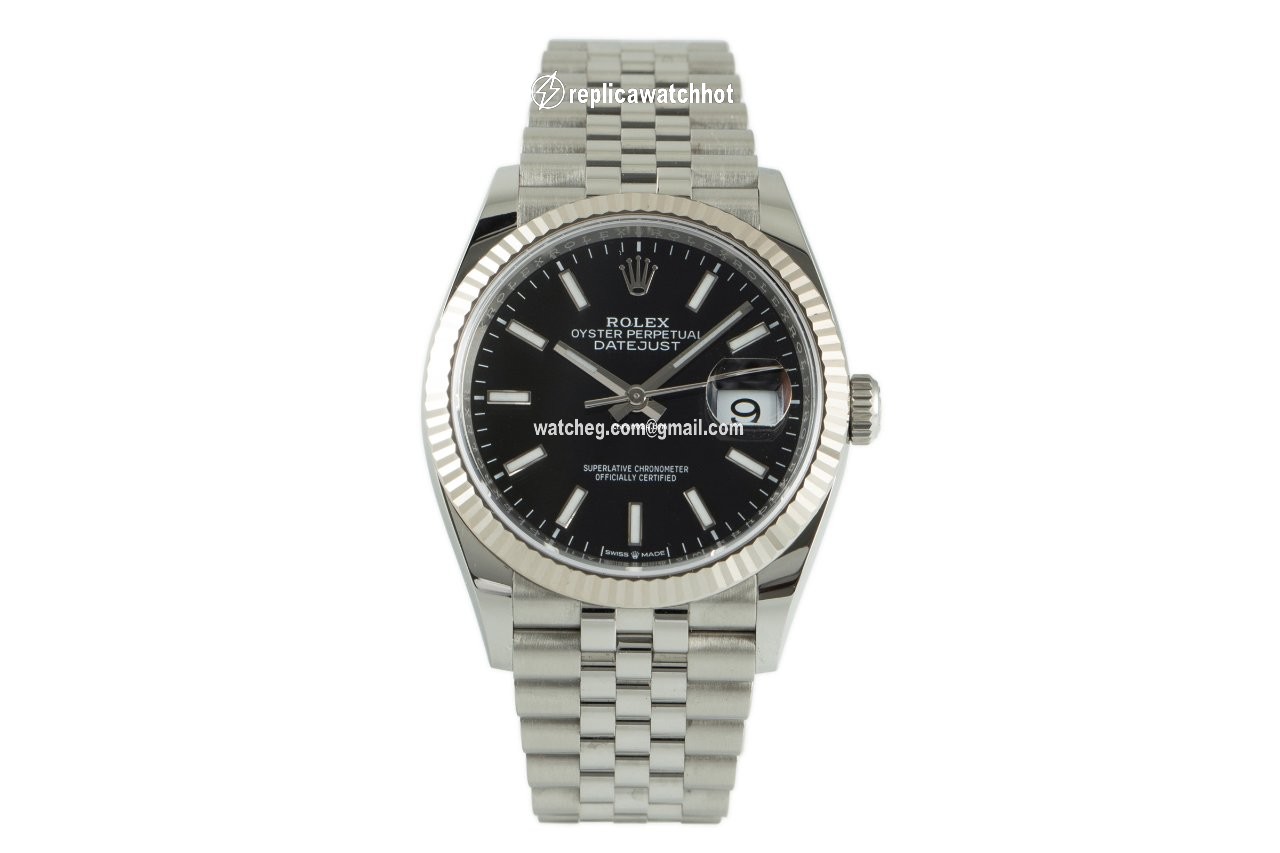 Rolex Datejust 36 Mens watch Unisex Gold Steel Automatic 126234 2
