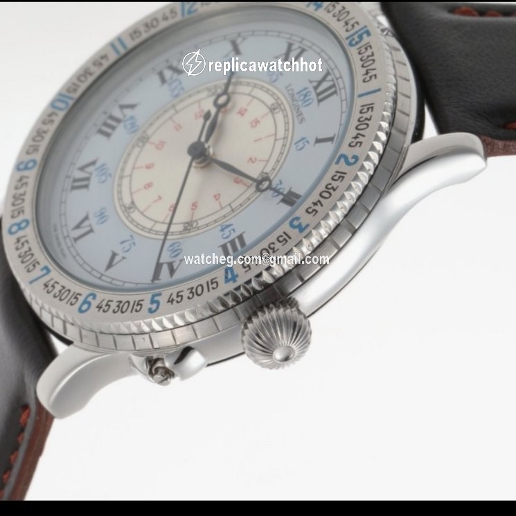 Longines Lindbergh Hour Angle Mens watch Unisex Automatic Steel 628.5240 2