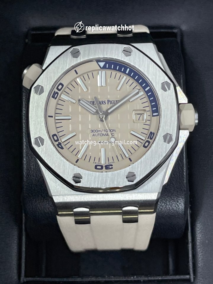 Audemars Piguet Royal Oak Offshore Diver Mens watch Unisex Automatic Steel 15710ST.OO.A085CA.01 2