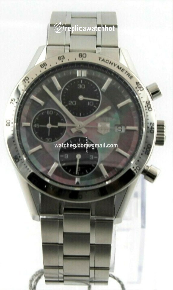 TAG Heuer Carrera Calibre 16 Automatic Steel CV201P.BA0794 2