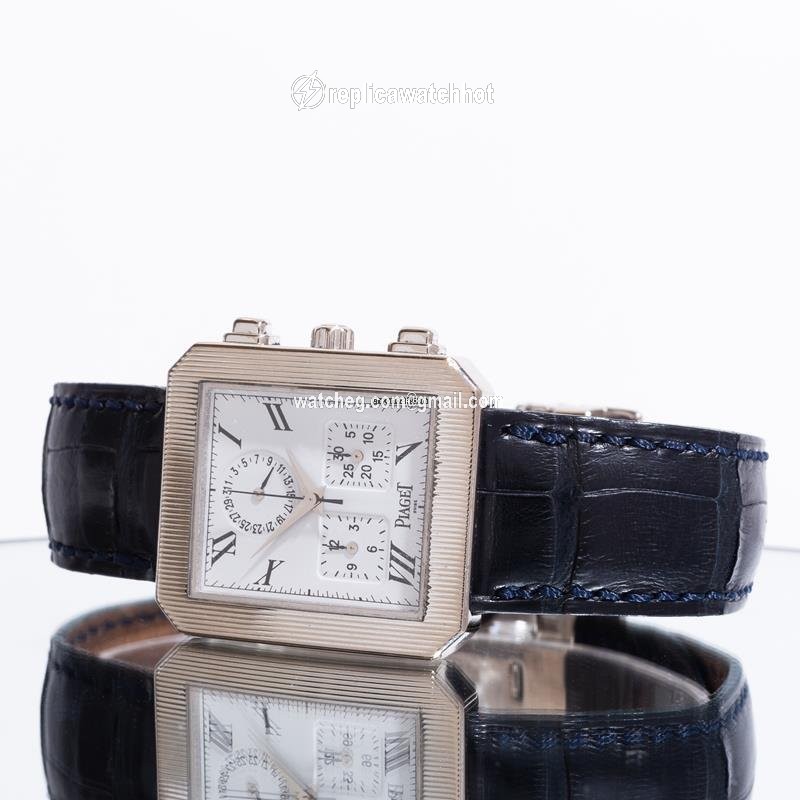 Piaget Mens watch Unisex Quartz White gold 14254 2