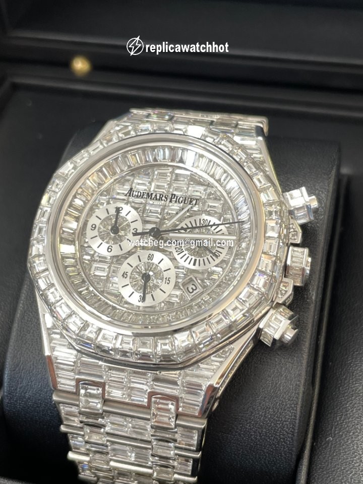Audemars Piguet Royal Oak Chronograph Mens watch Unisex Automatic White gold 26331ST.OO.1220ST.02 2