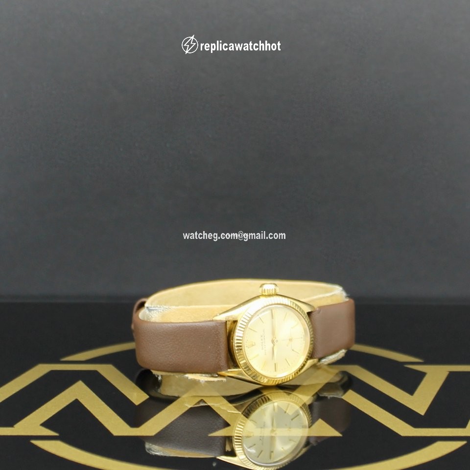 Rolex Oyster Perpetual Womens watch Yellow gold Automatic 6509 2