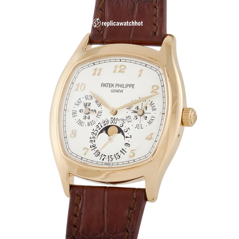Patek Philippe Perpetual Calendar Mens watch Unisex Automatic Yellow gold 5940J 2