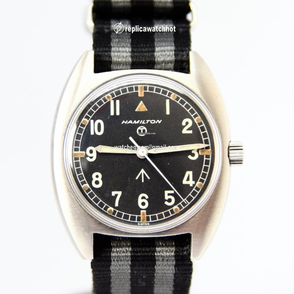 Hamilton Mens watch Unisex Manual winding Steel W10 2