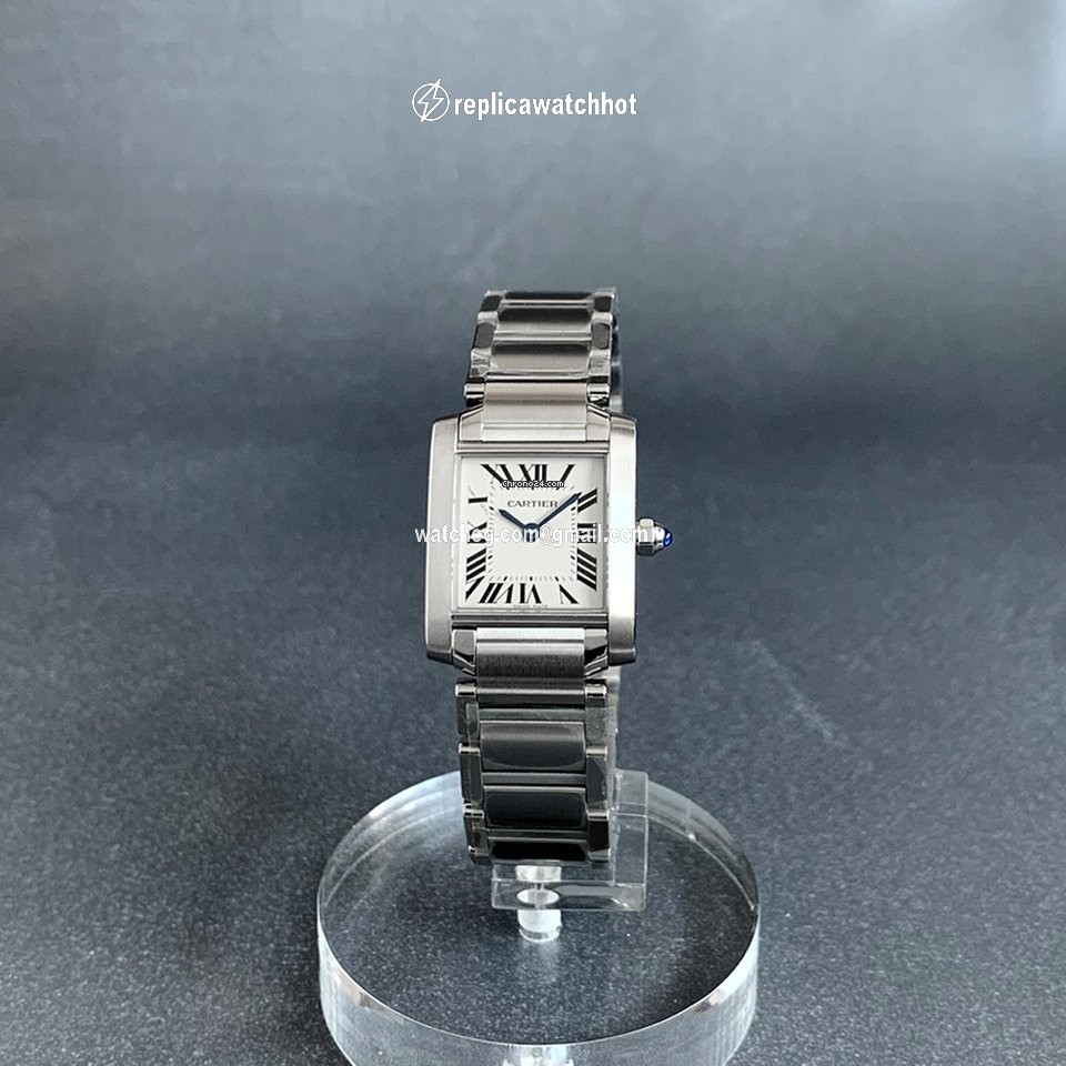 Cartier Tank Francaise Womens watch Quartz Steel W51008Q3 2384 2