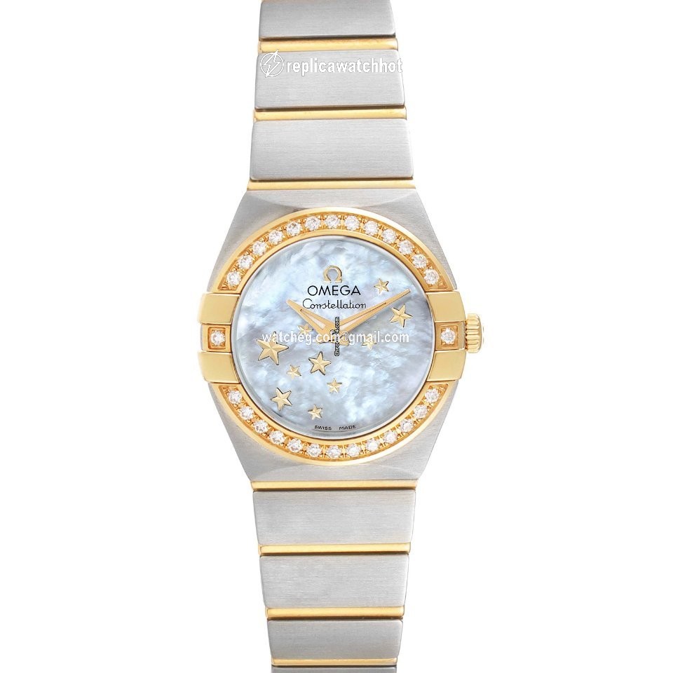 Omega Constellation Quartz Womens watch Quartz Steel 123.25.24.60.05.001 2