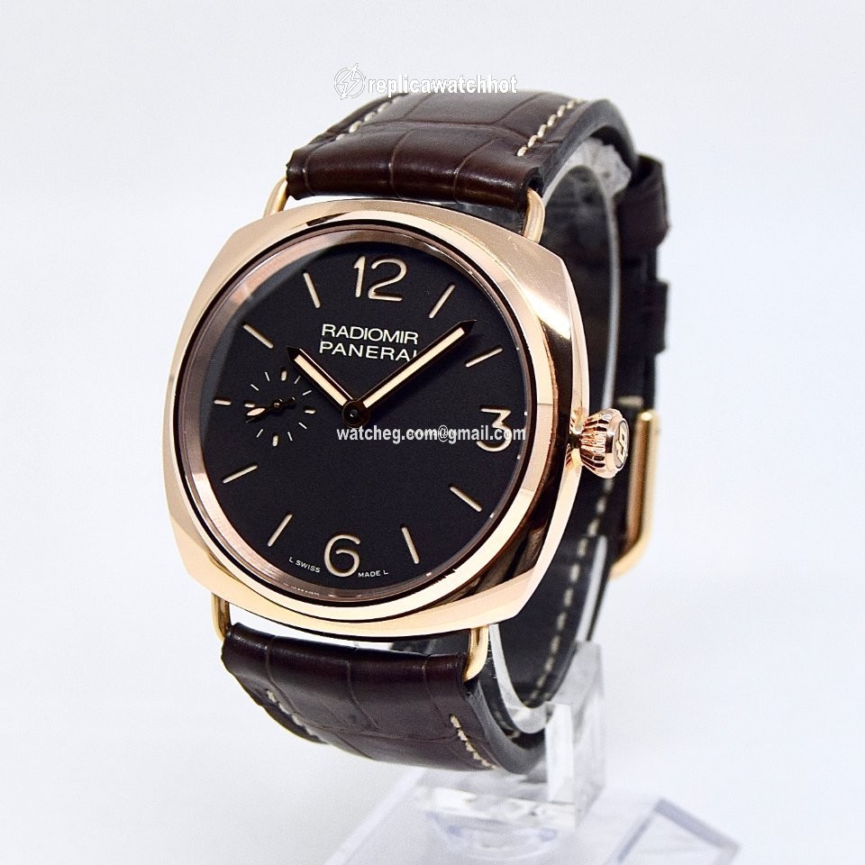 Panerai Radiomir Mens watch Unisex Manual winding Red gold PAM 00439 2