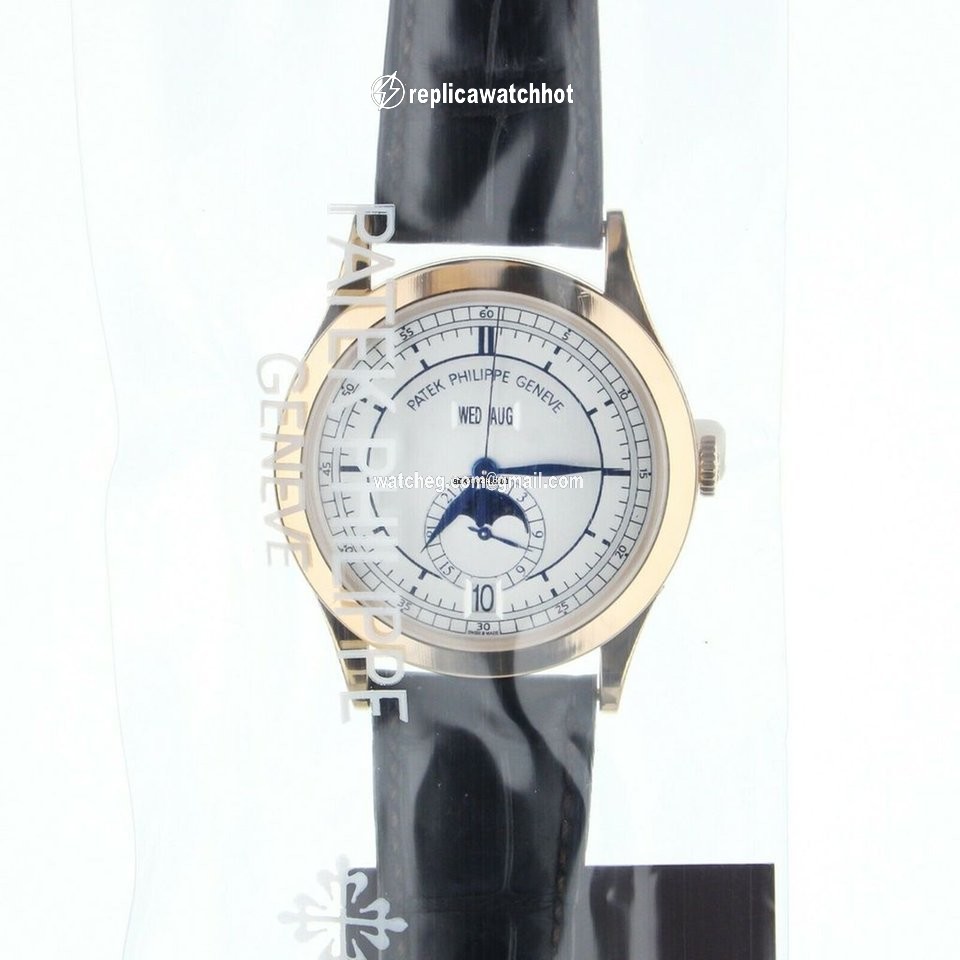 Patek Philippe Annual Calendar Mens watch Unisex Automatic Rose gold 001 2
