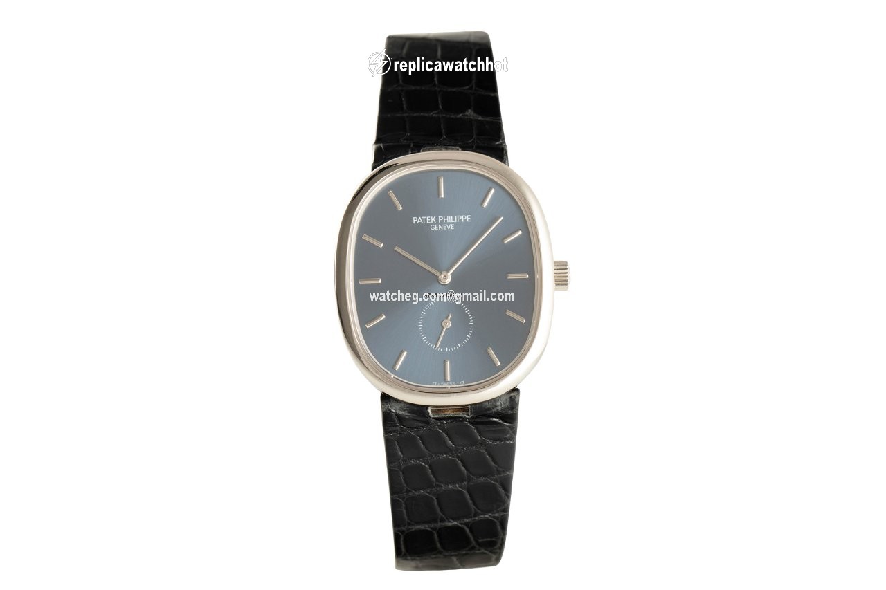 Patek Philippe Golden Ellipse Mens watch Unisex Manual winding White gold 3978 2