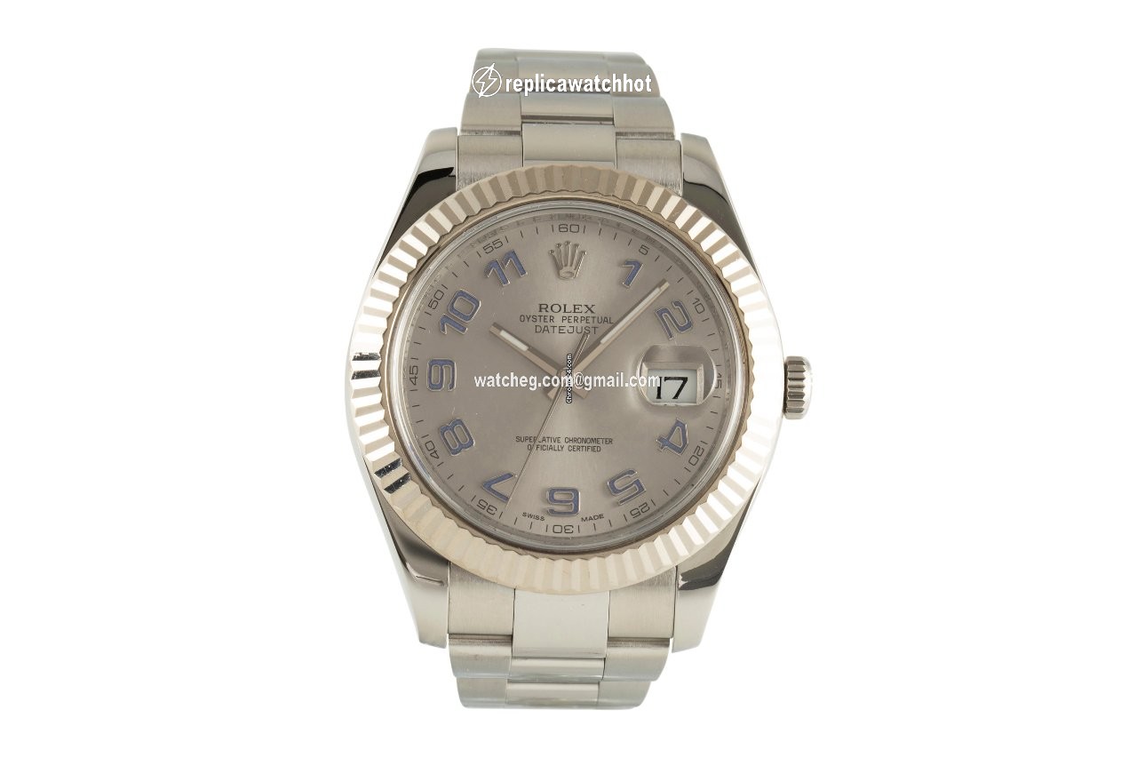 Rolex Datejust II Mens watch Unisex Gold Steel Automatic 116334 2