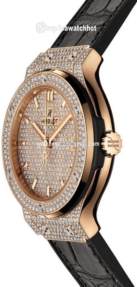 Hublot Classic Fusion 45, 42, 38, 33 mm Mens watch Unisex Automatic Rose gold 542.OX.9010.LR.1704 2