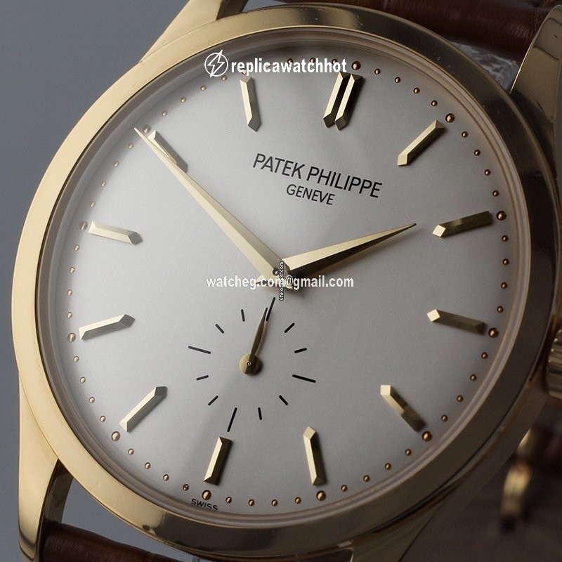 Patek Philippe Calatrava Mens watch Unisex Yellow gold 5196J-001 2