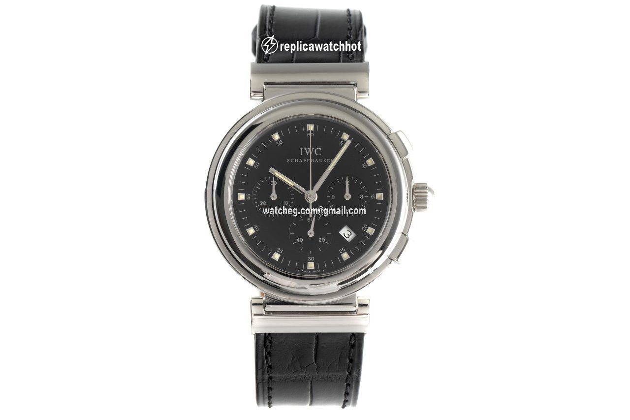 IWC Da Vinci Chronograph Mens watch Unisex Quartz Steel 3728 2