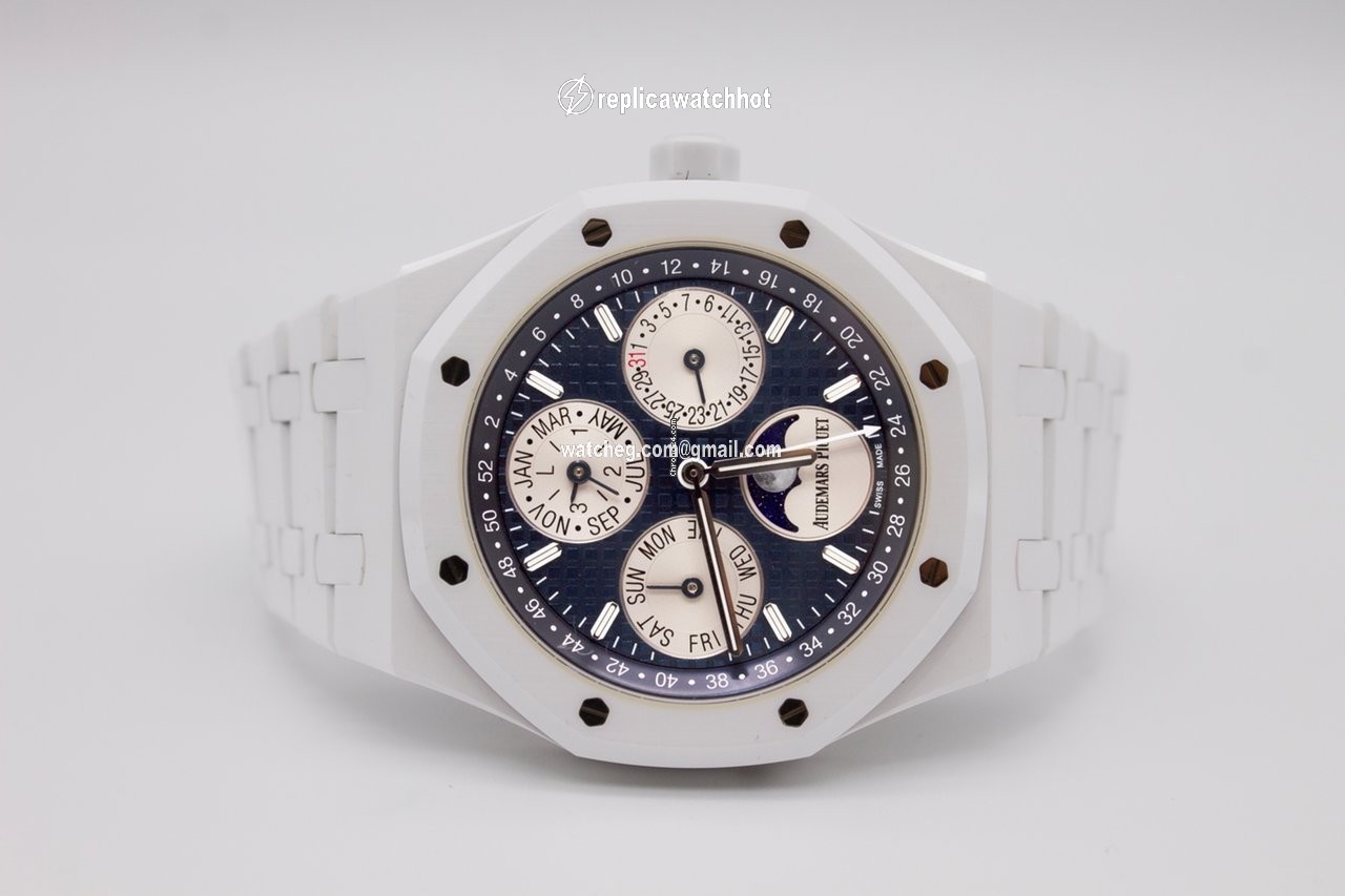 Audemars Piguet Royal Oak Perpetual Calendar Mens watch Unisex Automatic Ceramic 26579CB.OO.1225CB.01 2