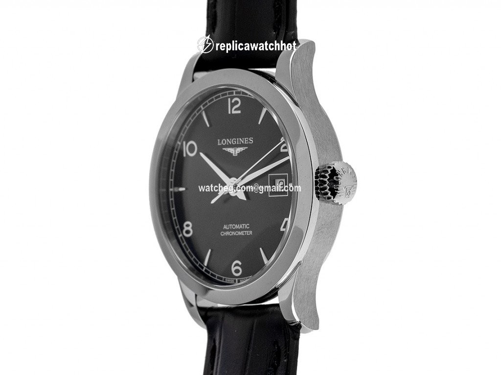 Longines Record Mens watch Unisex Automatic Steel L2.321.4.56.2 2