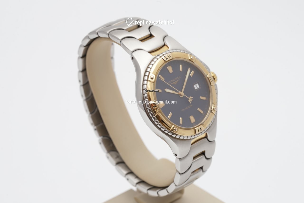 Longines Conquest Mens watch Unisex Quartz Steel L3.612.3 2