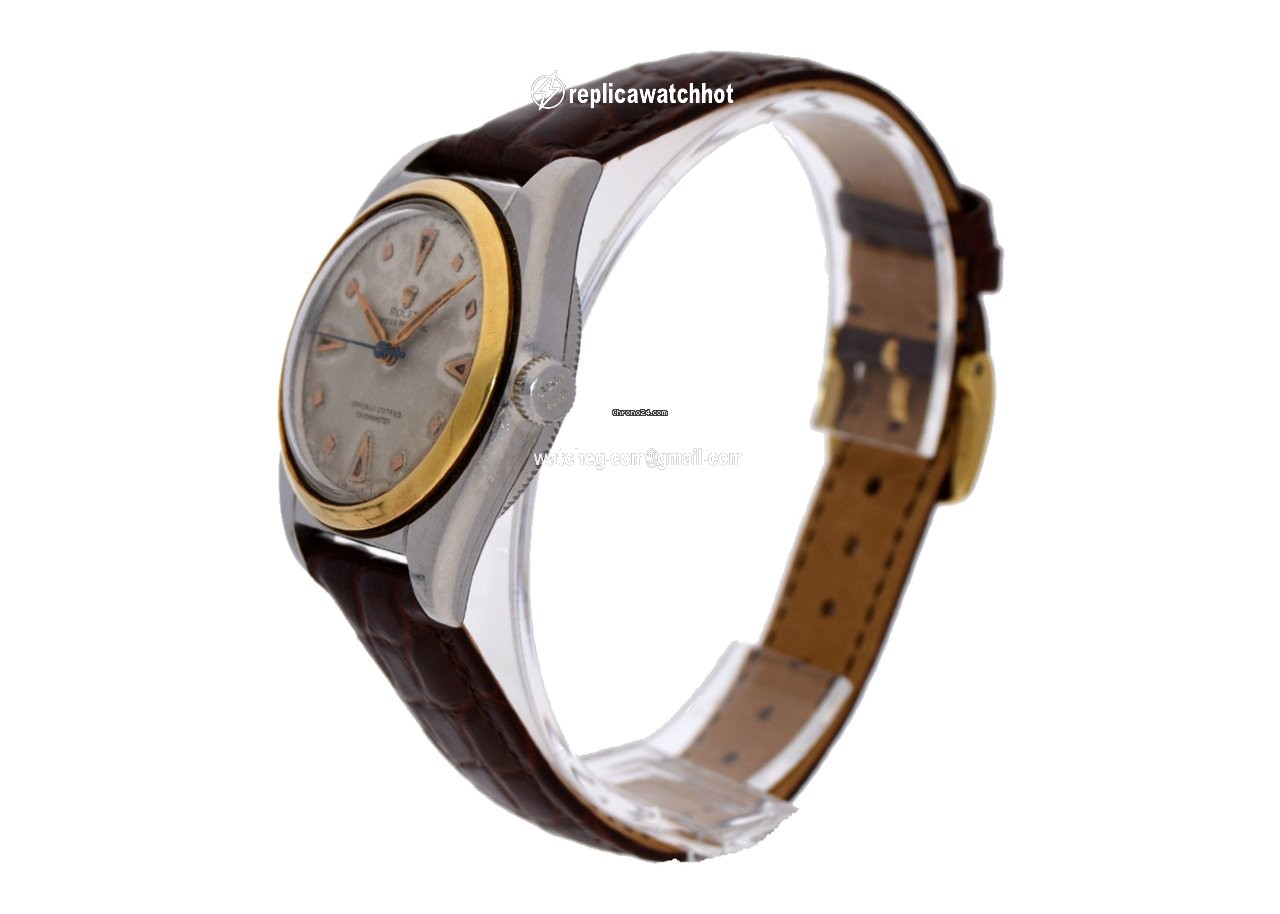 Rolex Mens watch Unisex Gold Steel Automatic 6050 2