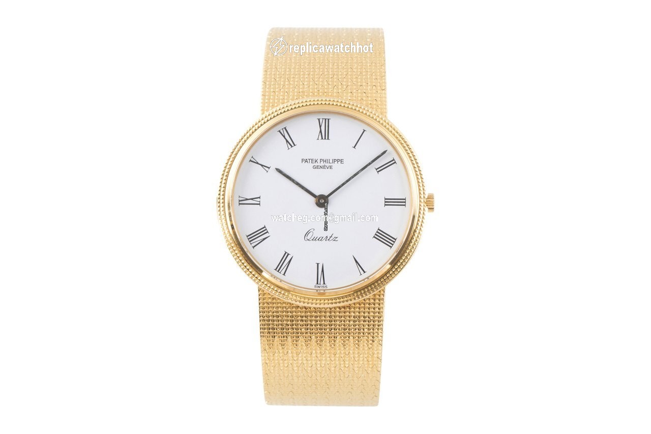 Patek Philippe Calatrava Mens watch Unisex Quartz Yellow gold 3744 1 2