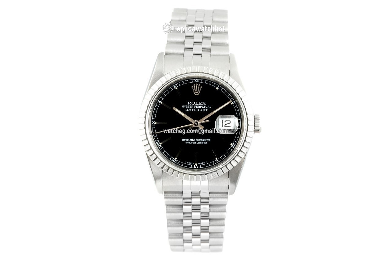 Rolex Datejust 36 Mens watch Unisex Steel Automatic 16220 2