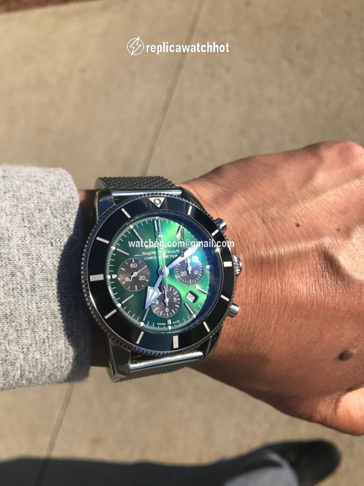 Breitling Superocean Heritage Chronograph Mens watch Unisex Automatic Steel AB01621A1L1A1 2