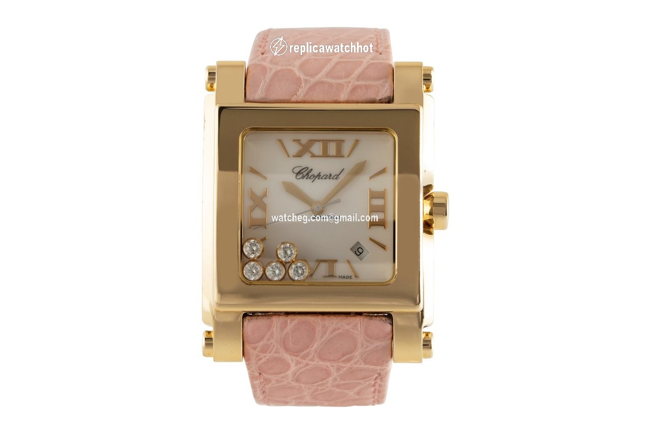 Chopard Happy Sport Womens watch Quartz Yellow gold 28 3570 2