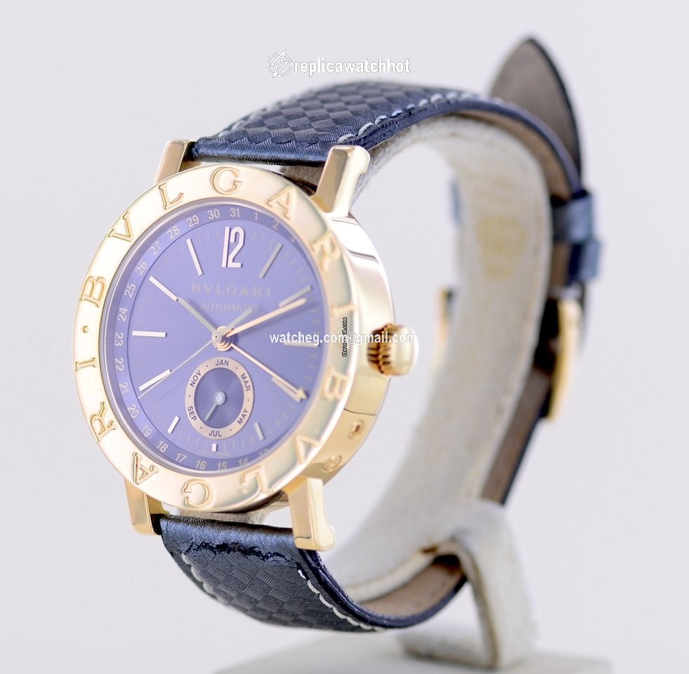 Bulgari Bulgari Mens watch Unisex Automatic Yellow gold BB38GLAC 2