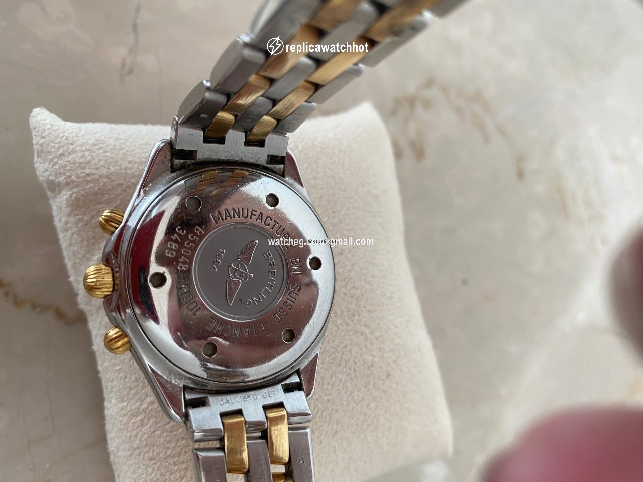 Breitling Chronomat Womens watch Quartz B55048 2