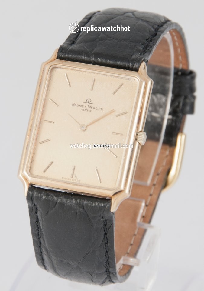 Baume & Mercier Mens watch Unisex Quartz Yellow gold 17348 2