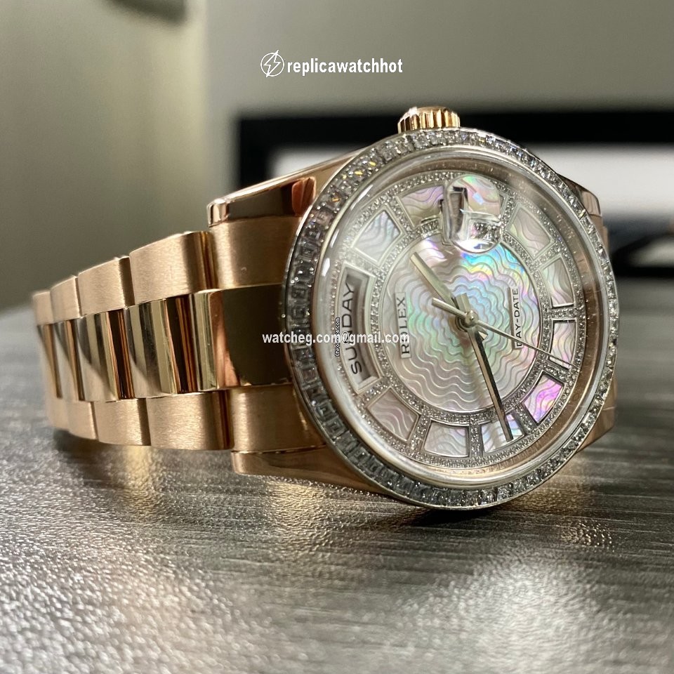 Rolex Day-Date 36 Mens watch Unisex Rose gold Automatic 118395BR 2