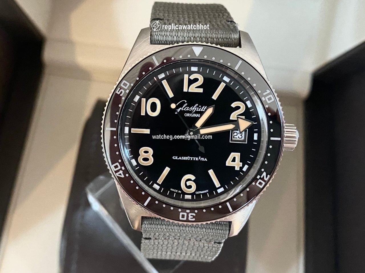 Glashtte Original Mens watch Unisex Automatic Steel 1-39-11-06-80-08 2