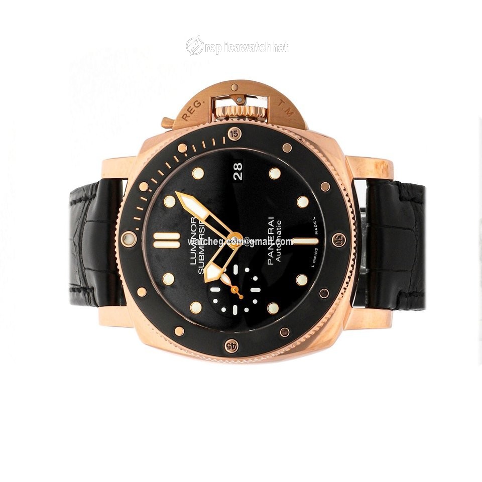 Panerai Luminor Submersible 1950 3 Days Automatic Mens watch Unisex Automatic Rose gold PAM00684 2
