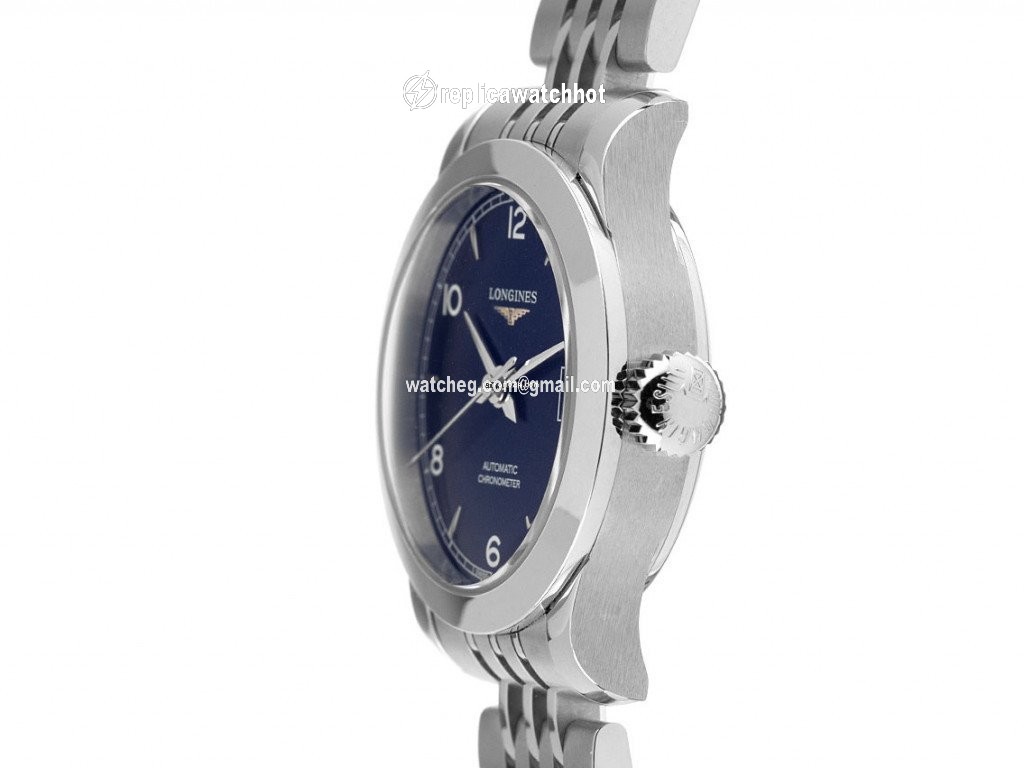 Longines Record Mens watch Unisex Automatic Steel L2.320.4.96.6 2