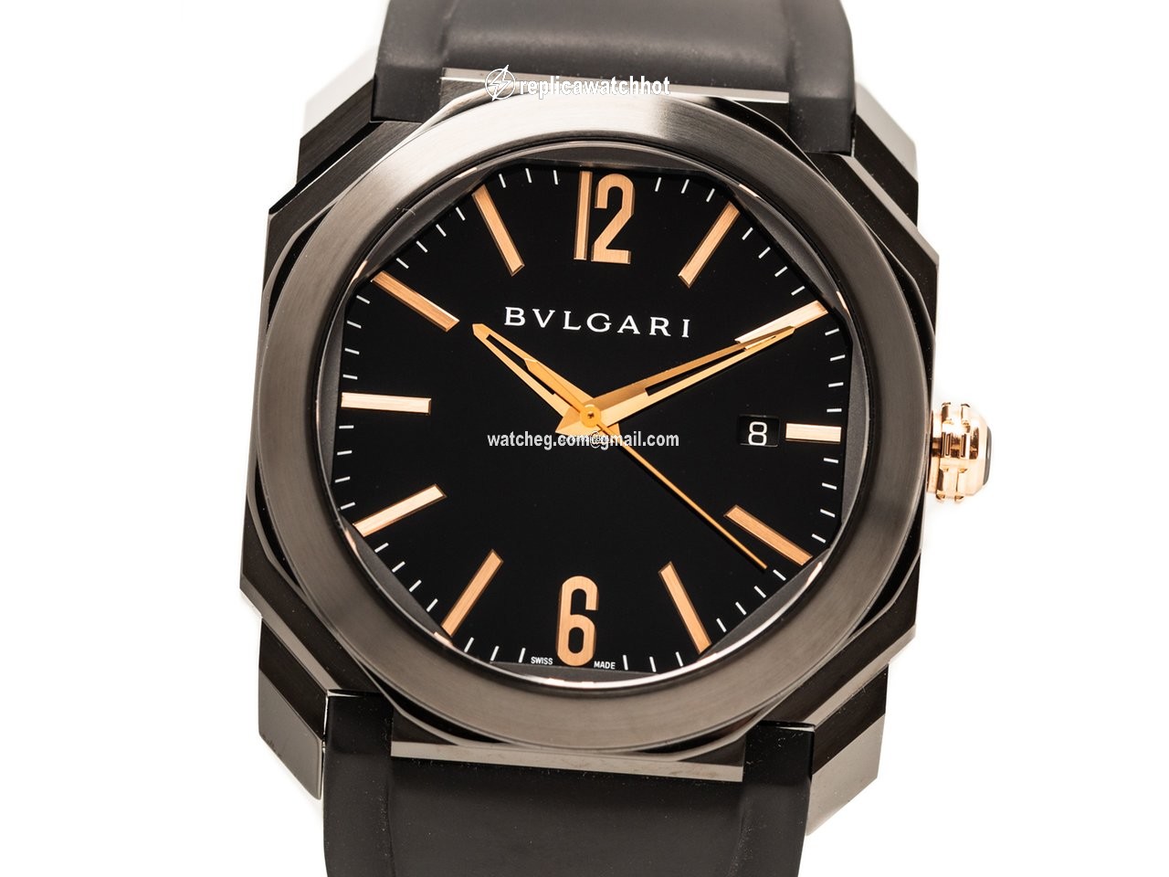 Bulgari Octo Mens watch Unisex Automatic Ceramic 102581-6641 2