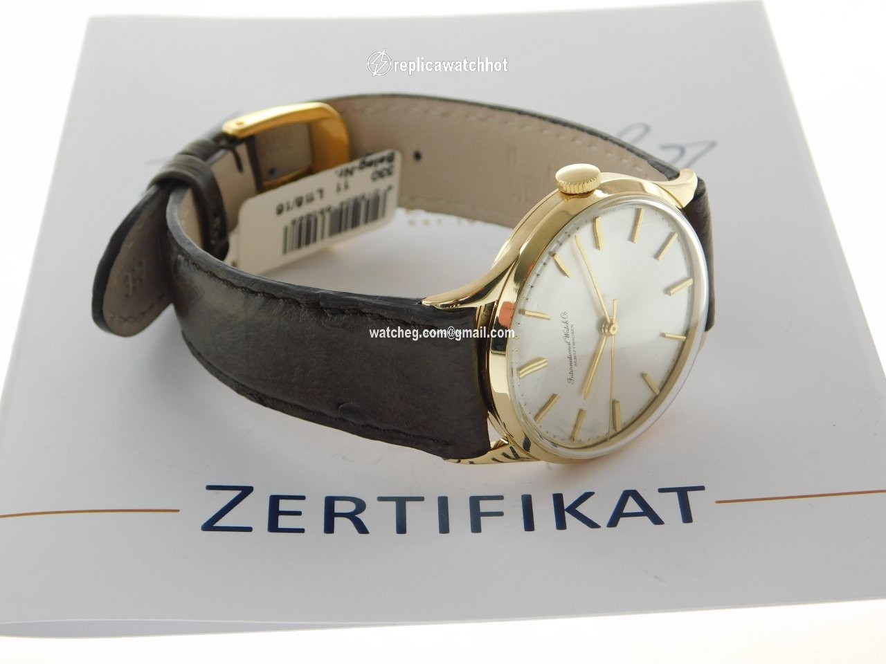 IWC Mens watch Unisex Automatic Yellow gold 807 A 2