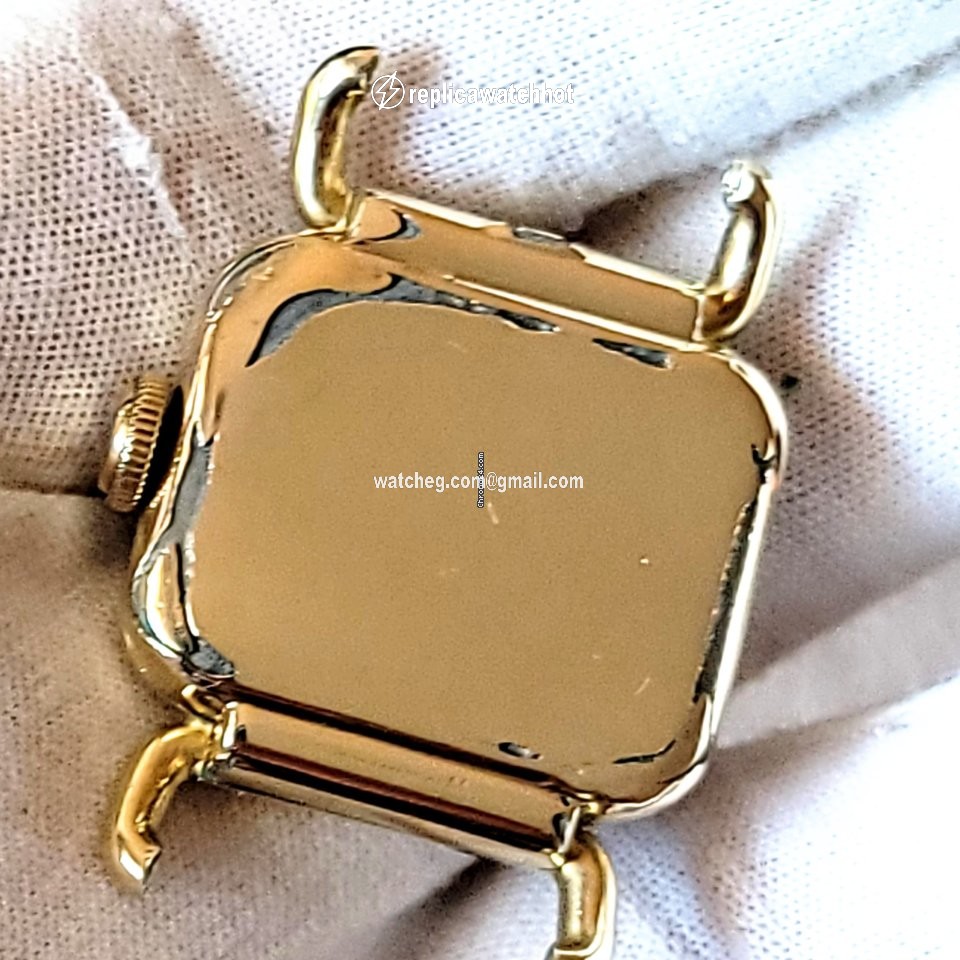 Hamilton Mens watch Unisex Manual winding Gold Steel Hamilton Grade 987A 2