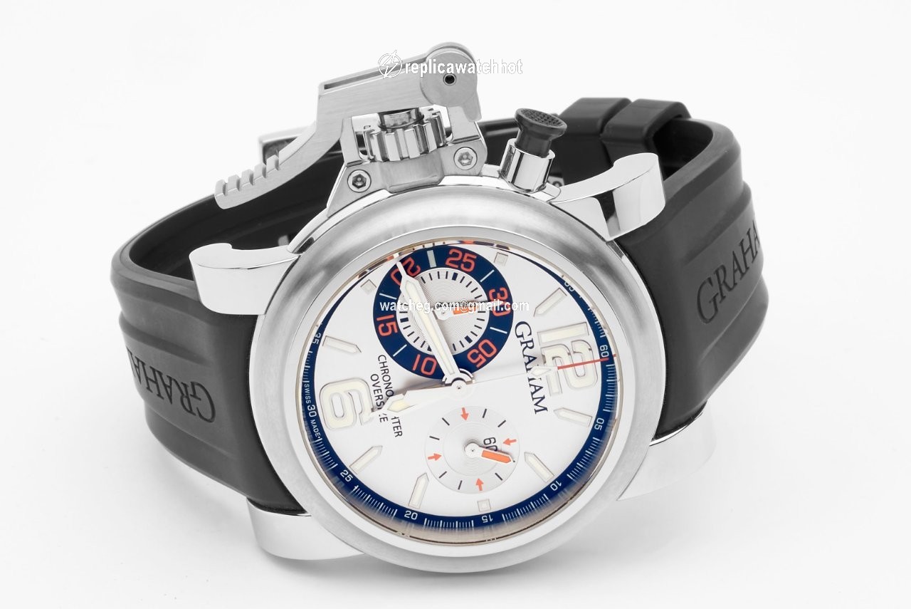 Graham Chronofighter Oversize Mens watch Unisex Automatic Steel 2OVAS.S02A.K10B 2