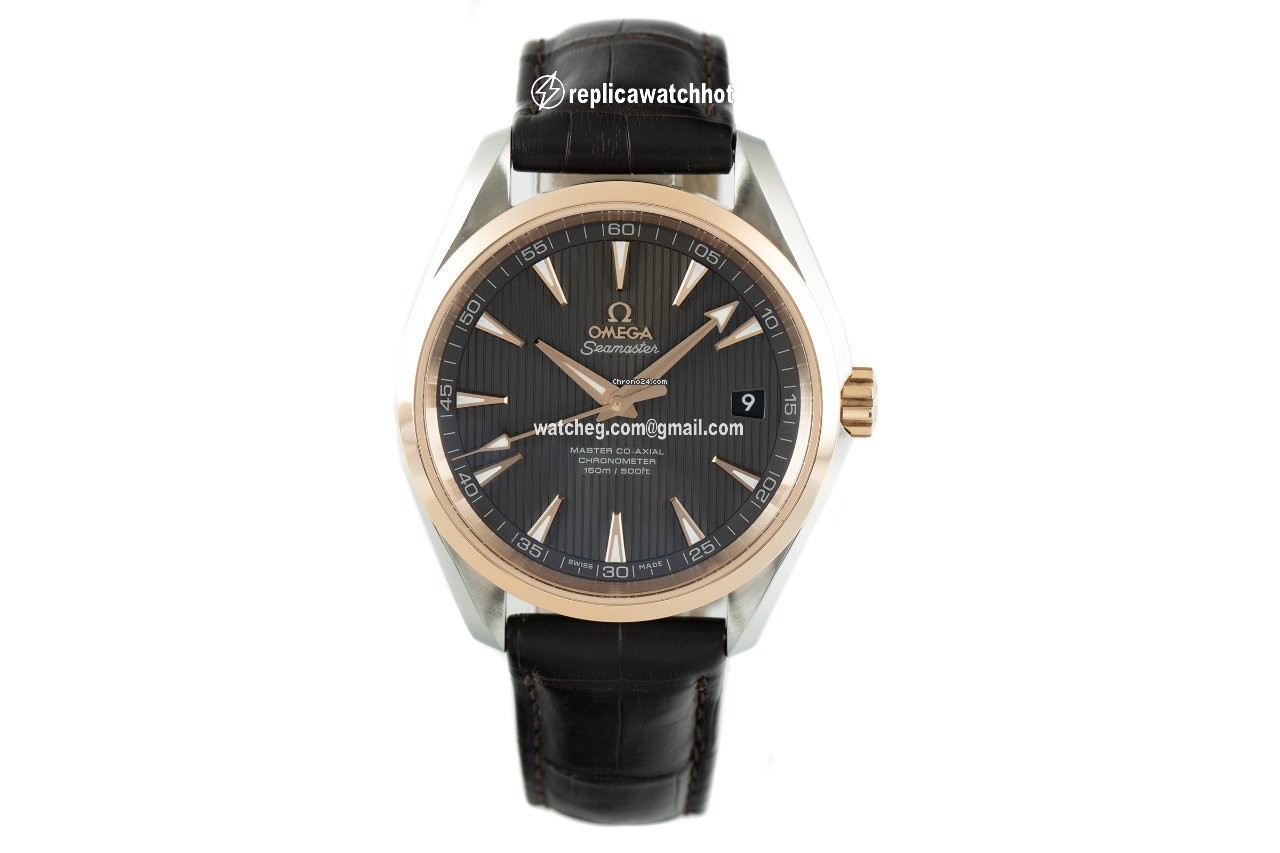 Omega Seamaster Aqua Terra Mens watch Unisex Automatic Gold Steel 231.23.42.21.06.003 2
