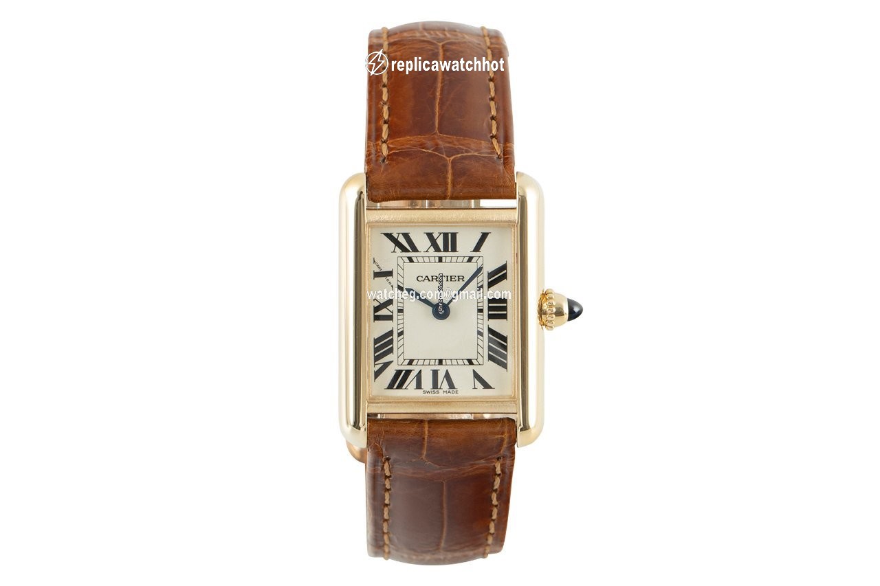 Cartier Tank Louis Cartier Womens watch Quartz Yellow gold 2442 2