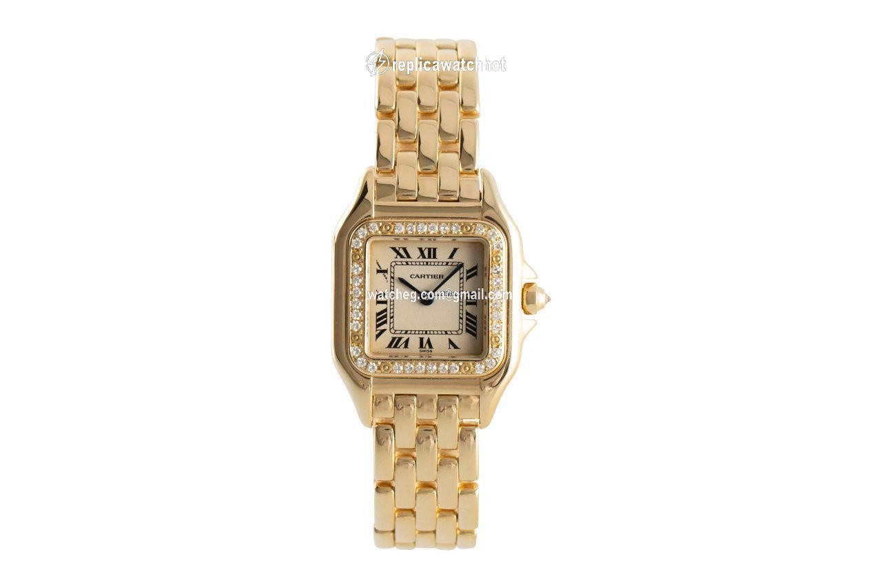 Cartier Panthere Womens watch Quartz Yellow gold 12802 2