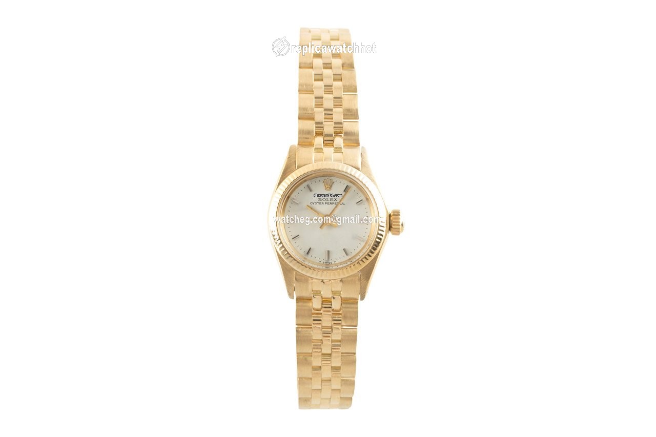 Rolex Oyster Perpetual Womens watch Yellow gold Automatic 6719 2